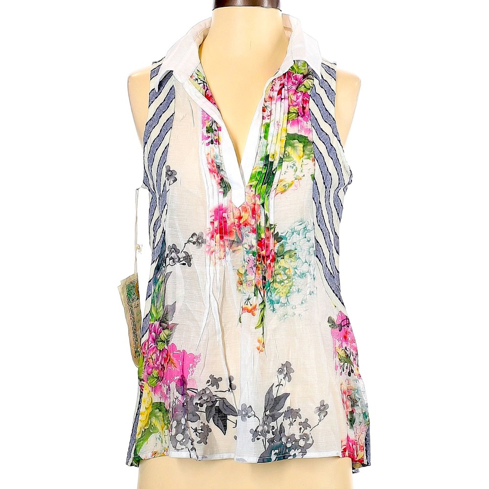 🚩 Aratta Silent Journey Sleeveless Blouse 
Size: Small